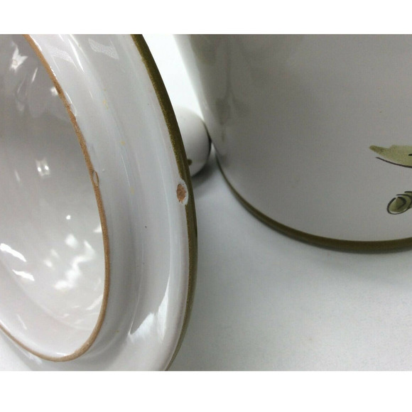 Italian Pottery Tea Canister - Picture 6 of 8